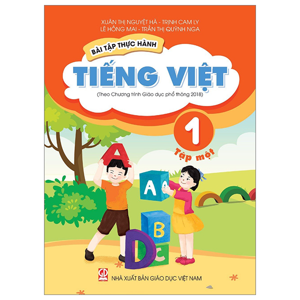 bộ bài tập thực hành tiếng việt 1 - tập 1 (theo chương trình gdpt 2018) (2022)