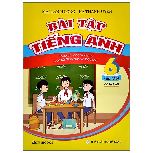 bộ bài tập tiếng anh lớp 6 tập 1 (có đáp án) - theo chương trình mới của bộ gd và đào tạo (2020)