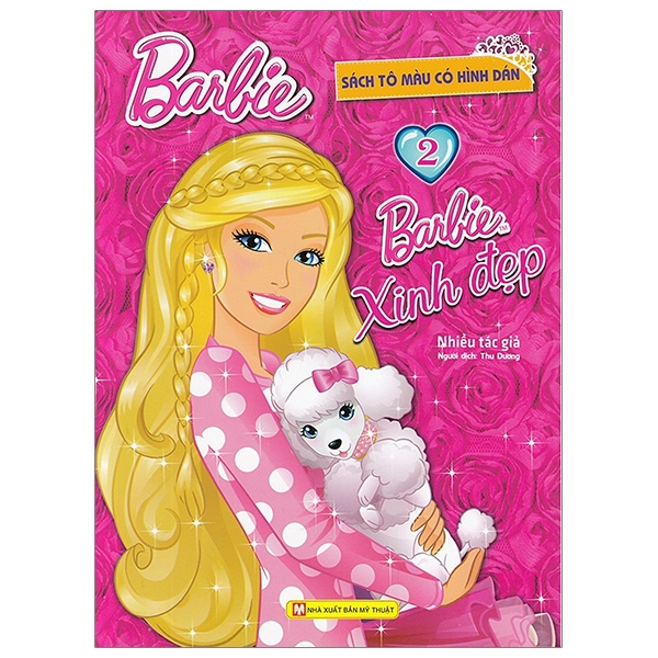 bộ barbie xinh đẹp 2 (tô màu có hình dán)