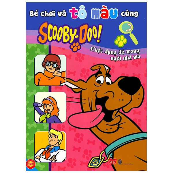 bộ bé chơi và tô màu cùng scooby-doo t5 (cuộc đụng độ trong ngôi nhà ma)