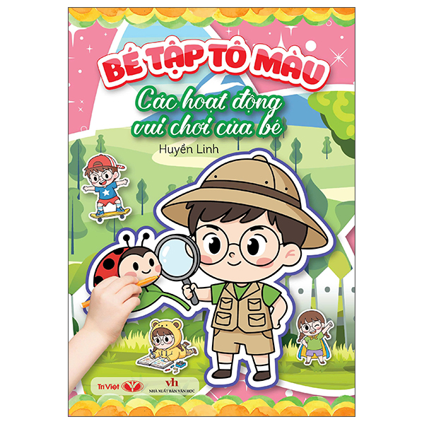 Bộ Bé Tập Tô Màu - Các Hoạt Động Vui Chơi Của Bé
