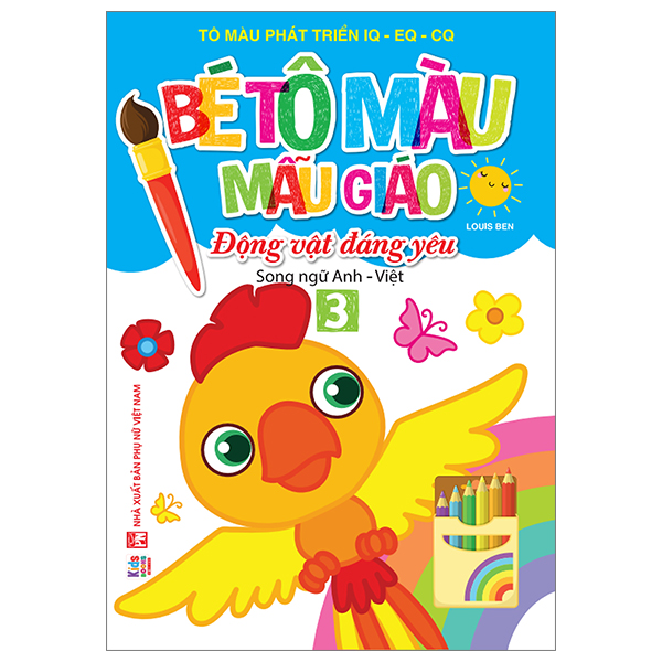 Bo
						
										
										Be Tap To Mau Mau Giao - Dong Vat Dang Yeu - Song Ngu Anh-Viet - Tap 3