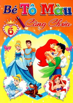 bộ bé tô màu - công chúa (tập 6)