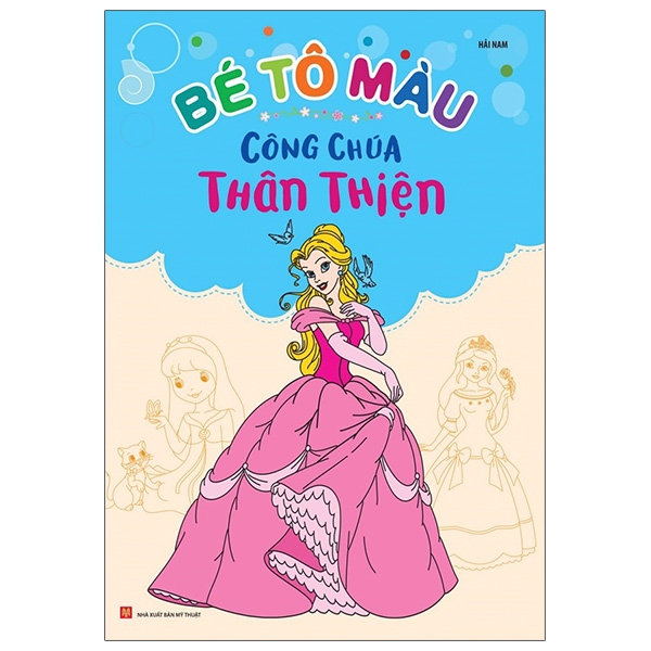 Bộ Bé Tô Màu - Công Chúa Thân Thiện