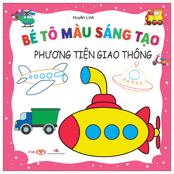 Bộ Bé Tô Màu Sáng Tạo - Phương Tiện Giao Thông