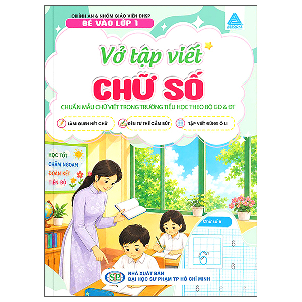 Bộ Bé Vào Lớp 1 - Vở Tập Viết - Chữ Số