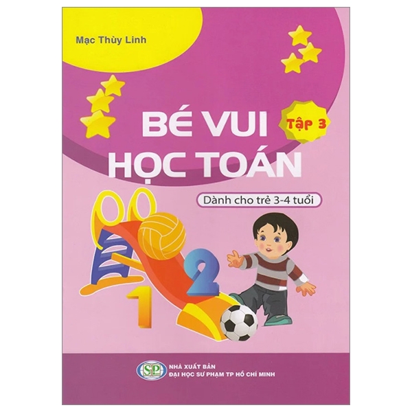 bộ bé vui học toán - dành cho trẻ 3-4 tuổi - tập 3