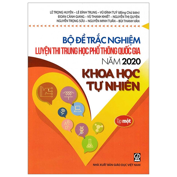 bộ bộ đề trắc nghiệm luyện thi thpt quốc gia 2020 - khoa học tự nhiên - tập 1 - tái bản