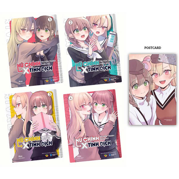 Bo
Bo Manga - Nu Chinh Truyen Tranh Thieu Nu X Tinh Dich: Tap 1 - 4 (Bo 4 Tap) (Tai Ban 2025) - Tang Kem Postcard Boi Cung