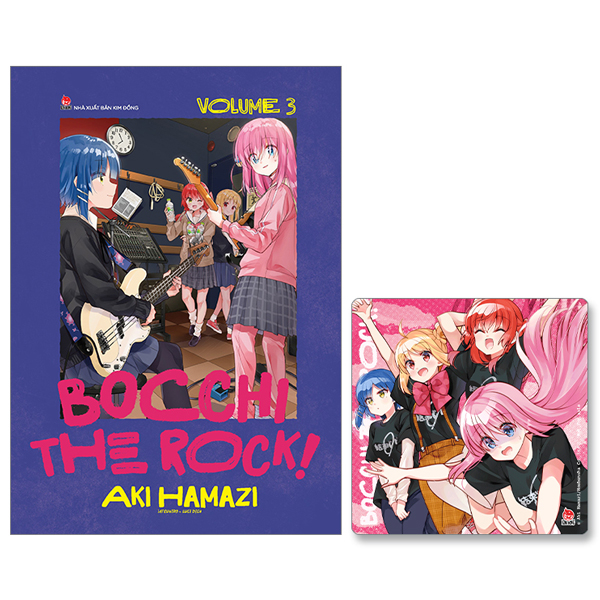 bộ bocchi the rock! - tập 3 - tặng kèm pvc card