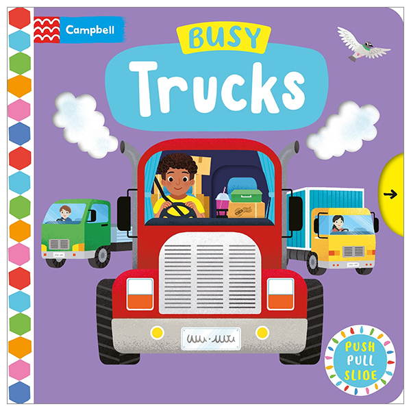 bộ busy trucks (campbell busy books 63)