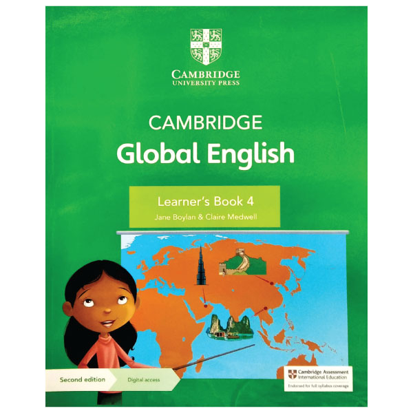 bộ cambridge global english learner's book 4 with digital access (1 year) 2nd edition