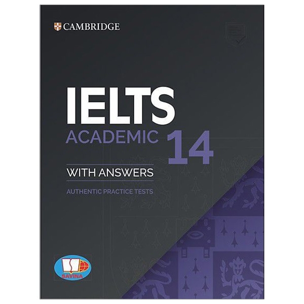 bộ cambridge ielts 14 academic with answers (savina) (không kèm audio)