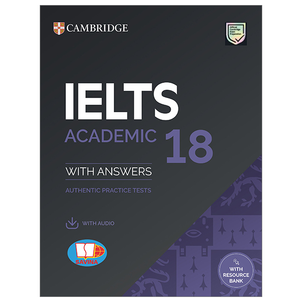 bộ cambridge ielts 18 academic - with answer + audio (kèm audio)