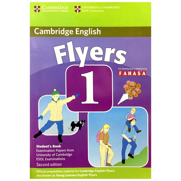 bộ cambridge young learner english tests flyers 1 sb fahasa reprint edition