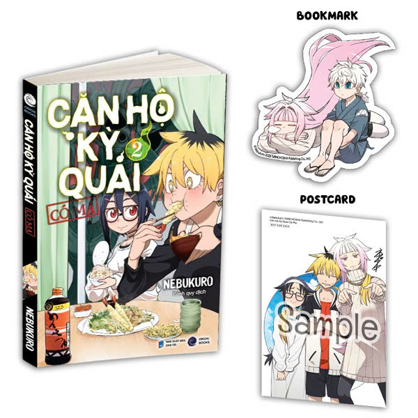 Bộ
Căn Hộ Kỳ Quái - Có Ma - Tập 2 - Tặng Kèm Bookmark + Postcard