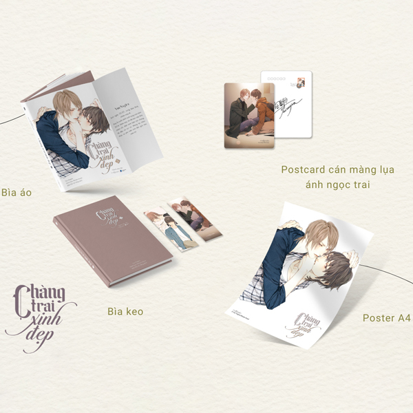 bộ chàng trai xinh đẹp - tập 3 - bản đặc biệt - tặng kèm bookmark + postcard + poster