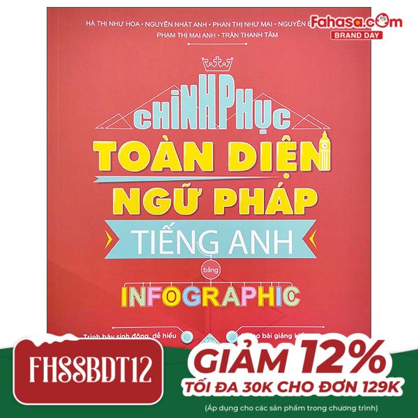 bộ chinh phục toàn diện ngữ pháp tiếng anh bằng infographic - tập 2