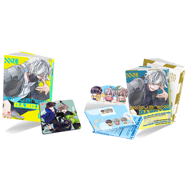 Bộ Combo Manga - Tokyo Aliens - Tập 7: Bản Thường + Bản Đặc Biệt (Bộ 2 Cuốn) - Tặng Kèm Lót Ly + Set Standee Acrylic