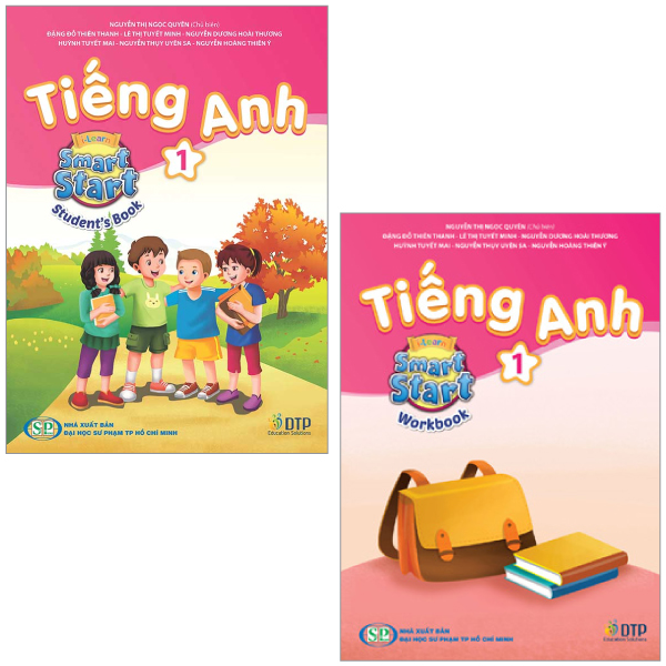 bộ combo sách tiếng anh 1 i-learn smart start - student's book + workbook (bộ 2 cuốn)