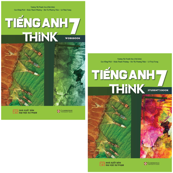 bộ combo sách tiếng anh 7 think - workbook + student's book (bộ 2 cuốn)