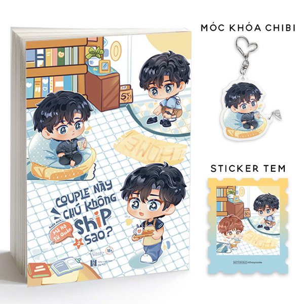 Bo
Couple Nay Chu Khong Ship Sao - Tap 2 - Ban Dac Biet - Tang Kem Sticker Tem + Moc Khoa Chibi