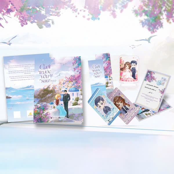 Bộ Cưới Trước Yêu Sau - Tập 1 - Bản Đặc Biệt - Tặng Kèm Bookmark Bồi Cứng + Postcard Lời Nhắn Và Chữ Ký Của Tác Giả + Standee Chibi Mica + Card Nhân Vật Giản Hàng + Card Nhân Vật Tần Mặc Lĩnh
