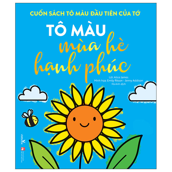 Bộ Cuốn Sách Tô Màu Đầu Tiên Của Tớ - Tô Màu Mùa Hè Hạnh Phúc