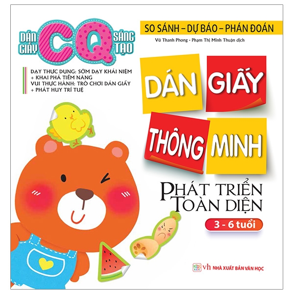 bộ dán giấy cq sáng tạo: so sánh - dự báo - phán đoán