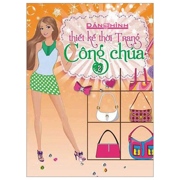 bộ dán hình thiết kế thời trang công chúa - tập 2