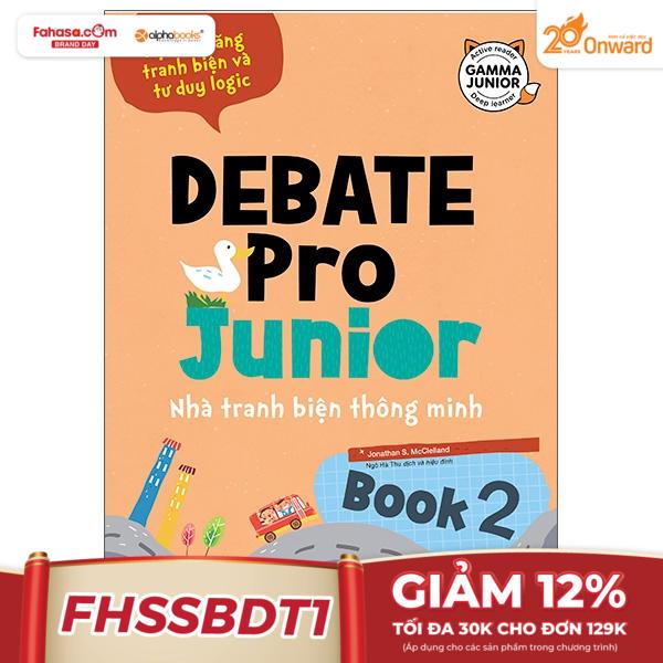 bộ debate pro junior: nhà tranh biện thông minh book2