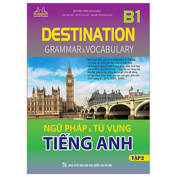 bộ destination b1 - ngữ pháp và từ vựng tiếng anh - tập 2