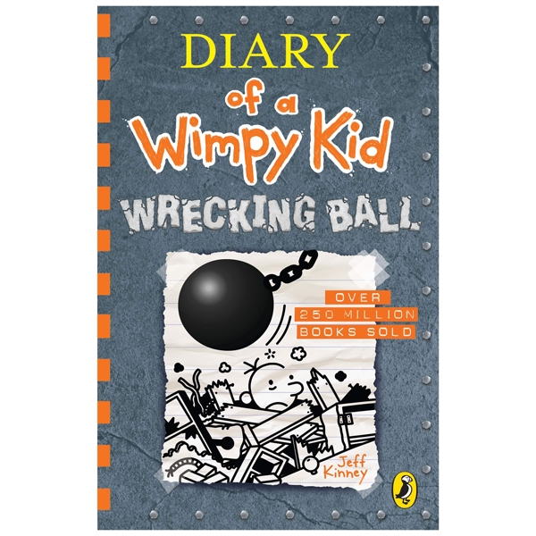 bộ diary of a wimpy kid 14: wrecking ball