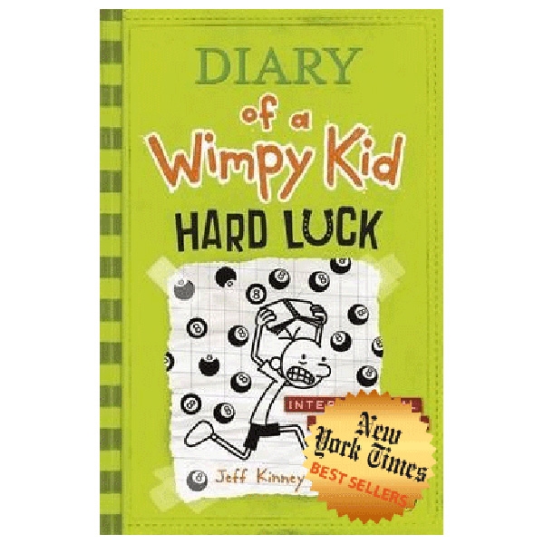 bộ diary of a wimpy kid 8 - hard luck