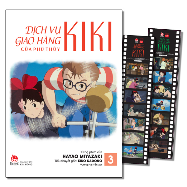 Bộ Dịch Vụ Giao Hàng Của Phù Thủy Kiki - Truyện Tranh Màu - Tập 3 - Tặng Kèm 2 Filmstrip