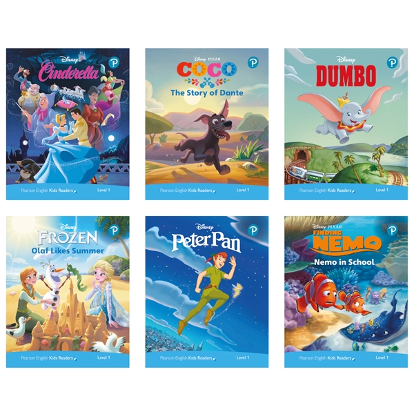 bộ disney kids readers level 1 pack of 6