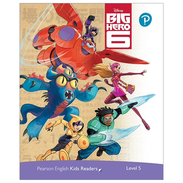 bộ disney kids readers level 5: big hero 6