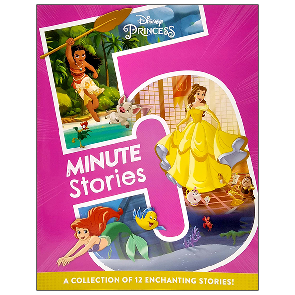 bộ disney princess: 5-minute stories