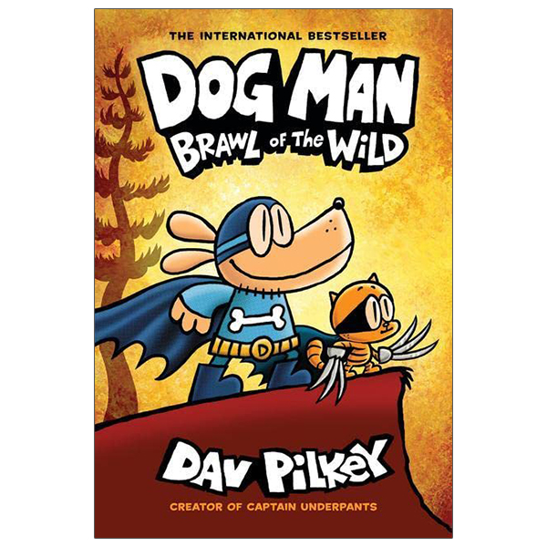 bộ dog man #6: brawl of the wild: a graphic novel