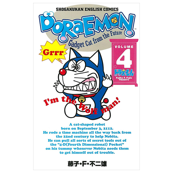 bộ doraemon - gadget cat from the future - vol 4