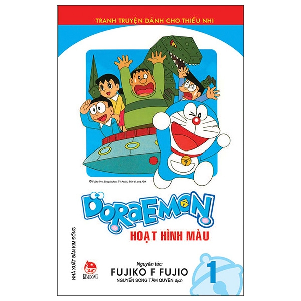 bộ doraemon - hoạt hình màu - tập 1 (tái bản 2020)