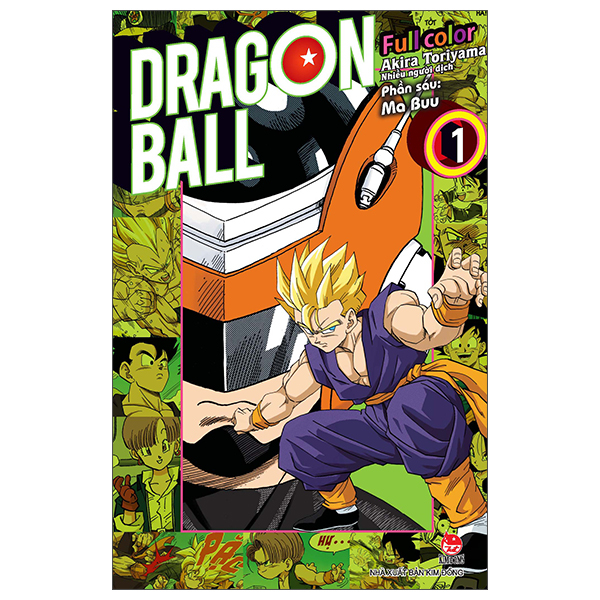 bộ dragon ball full color - phần sáu - ma buu - tập 1