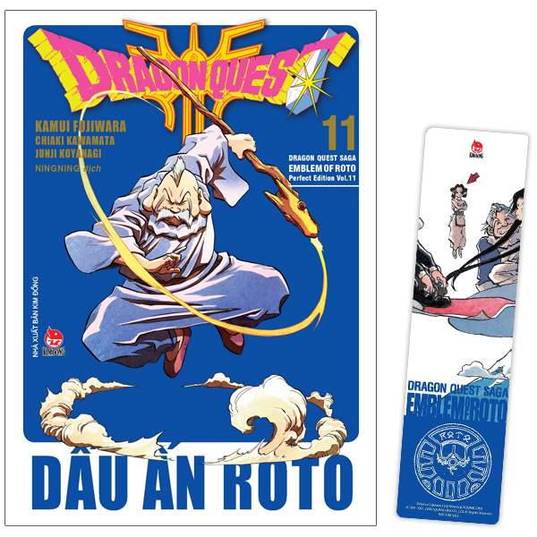 bộ dragon quest - dấu ấn roto - perfect edition - tập 11 - tặng kèm bookmark pvc