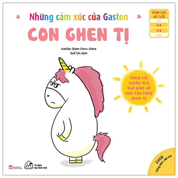 bộ ehon thông minh cảm xúc - những cảm xúc của gaston - con ghen tị (từ 3 - 8 tuổi)