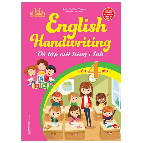 bộ english handwriting - vở tập viết tiếng anh lớp 4 - tập 1