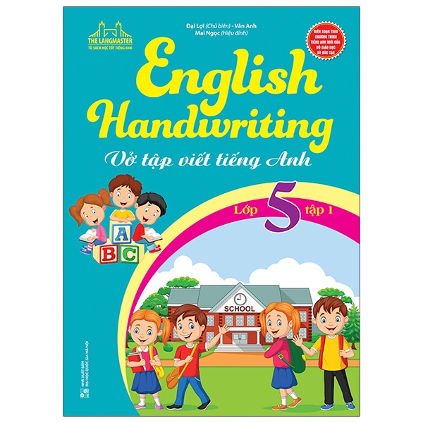 bộ english handwriting - vở tập viết tiếng anh lớp 5 - tập 1