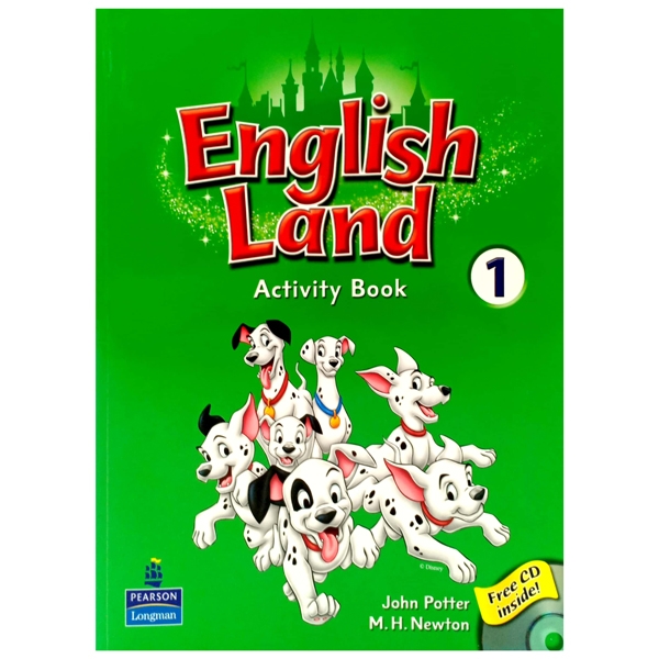 bộ english land 1: activity book with cd