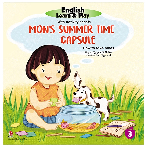 bộ english learn & play 3 - monℹs summer time capsule - how to take notes