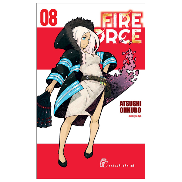 bộ fire force - tập 8 - tặng kèm bookmark giấy hình nhân vật