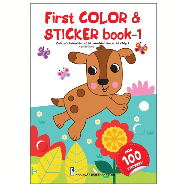 Bo
First Color And Sticker Book - Cuon Sach Dan Hinh Va To Mau Dau Tien Cua To - Tap 1